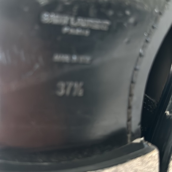 Saint Laurent Paris Moto boots. 37 1/2. Excellent condition - Picture 8 of 10